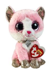 Ty Beanie Boos Kedi Fiona Pembe 16 cm Peluş Oyuncak