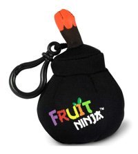 Neco Plush Fruit Ninja Sesli Bomba 6 cm Peluş Oyuncak