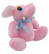 Anatoya Minik Fil Yavrusu Pembe Peluş Oyuncak