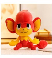 Yucama Kırmızı Pokémon Serisi Bez Bebek Peluş Oyuncak