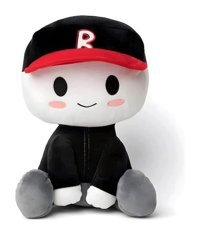 Chelsea Peluş BloXBuddy Bacon Saç Noob Plushie 7.8 inç Peluş Oyuncak