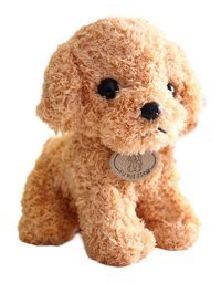 Worryfreeshopping Simülasyon Oyuncak Köpek Peluş Bebek