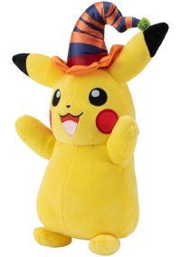 Pokemon Halloween Pikachu Figür 20 cm Peluş Oyuncak