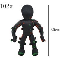 Alibee Happy Moon Doors RobloXFigürlü Siyah Robot Peluş Oyuncak