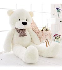 Kuki Beyaz Büyük Ayı 150 cm Peluş Oyuncak