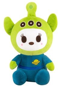 Alibee Üç Gözlü Canavar Bebek Bebek Yastığı Peluş Oyuncak