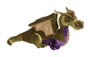 Douglas Flashing Sword Yeşil Ejderha Peluş Oyuncak