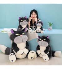 Carrier Taşıyıcı Lucifer Kedi Bebek Kraliçe Yatak Uyku 80 cm Peluş Oyuncak