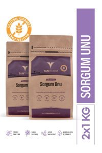 Tam Tarım Glutensiz Sorgum Unu 2x1 kg