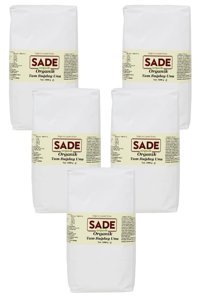 Sade Organik Tam Buğday Unu 5x1 kg