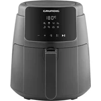 Grundig FRA 424440 Airfryer 3.9 lt Tek Hazneli Led Ekranlı Yağsız Sıcak Hava Fritözü Koyu Gri