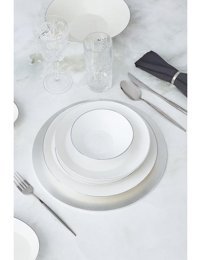 Karaca Streamline Sun Path 59 Parça 12 Kişilik Porselen Yuvarlak Yemek Takımı