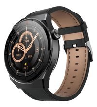 Cbtx Global GW69+ Deri Akıllı Saat Kahverengi