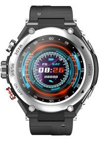 Lemfo T92 TWS Kulaklıklı Akıllı Saat Gümüş