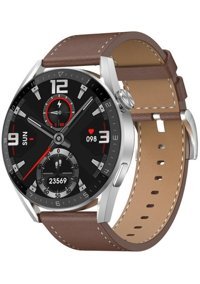 Cbtx Global DT3 Max Deri Akıllı Saat Gümüş