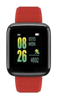 Polosmart PSSW05 Akıllı Saat Kırmızı