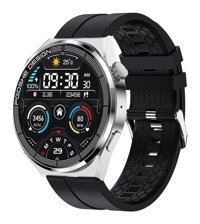 Cbtx Global PG3 Pro Kameralı Akıllı Saat Gümüş - Siyah