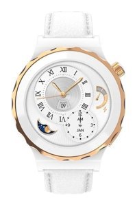 Cbtx Global HW3 Deri Akıllı Saat Altın