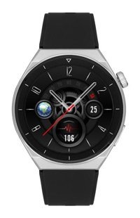 FitWatch FT202301AM0403 Silikon Akıllı Saat Siyah