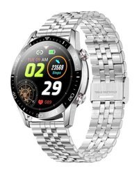 Zcwatch ZC-V1221 Kameralı Çelik Akıllı Saat Gümüş