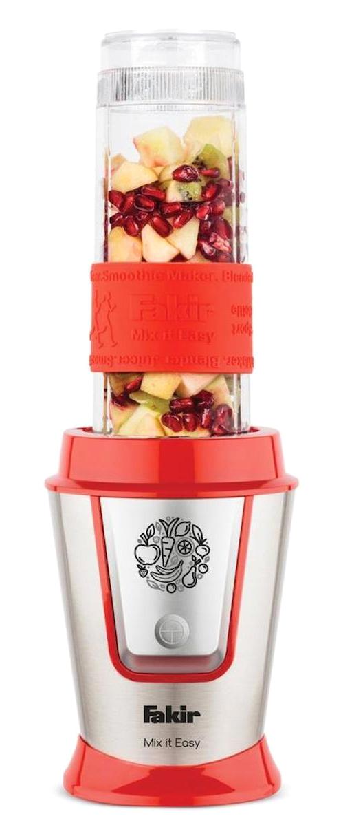 Fakir Mix It Easy 400 ml Buz Kırıcılı Kişisel Smoothie Blender Kırmızı