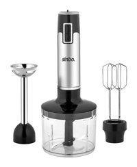 Sinbo SHB-3181 700 ml Plastik Hazneli Turbolu Blender Seti Siyah