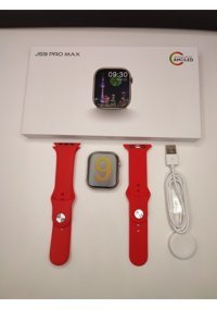 Ecocenter JS 9 PRO Max Akıllı Saat Kırmızı