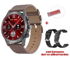 Vwar DT70 Plus Akıllı Saat Çelik - Siyah