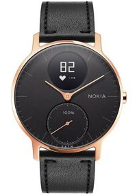 Nokia STEEL HR Deri Akıllı Saat Siyah