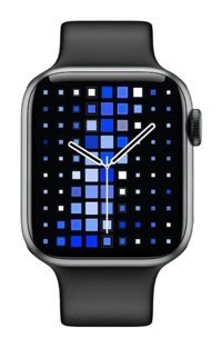 Coofbe Y1 Pro 44 mm Akıllı Saat Siyah