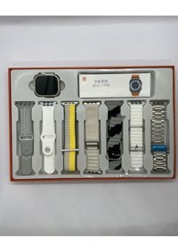 Tekiz Teknoloji Watch Ultra 8 Akıllı Saat Gümüş