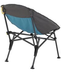 Uquip Comfy Katlanır Kolsuz Gri - Siyah Tekli Kamp Sandalyesi
