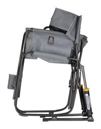 Gci Outdoor Katlanır Kolçaklı Gri Tekli Kamp Sandalyesi