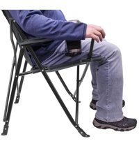 Gci Outdoor Kolçaklı Mavi - Siyah Tekli Kamp Sandalyesi