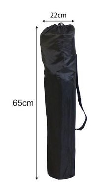 Magideal Kolçaklı Siyah Tekli Kamp Sandalyesi