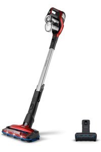 Philips Vp Yeni Seri Speedpromax Kuru 250 W Kablosuz Şarjlı Dikey Süpürge Kırmızı Siyah