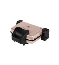 Sunny Vesta 4 Dilim Döküm Çıkartılabilir Plaka Çift Taraflı Rose Gold Izgaralı Tost Makinesi