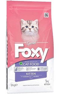 Foxy Tavuklu Yavru Kuru Kedi Maması 2 kg