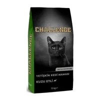 Challenge Kuzu Etli Yetişkin Kuru Kedi Maması 15 kg