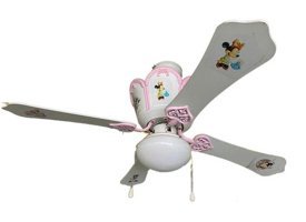 Kaşkar SD42-4ZJ-CML Beyaz - Pembe Tavan Vantilatörü