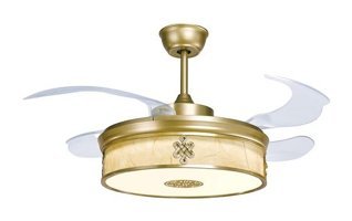 Alsanfan 42-PRF-3957 Kumandalı Sarı Tavan Vantilatörü