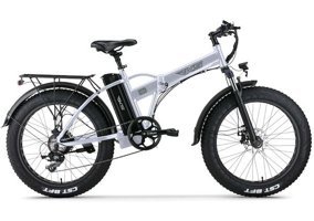 Rks RZ6 Pro 250 W 45 Km 24 Jant 7 Vites Katlanır Dağ Elektrikli Bisiklet Gümüş