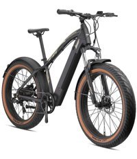 Kron Cruiser 250 W 100 Km 26 Jant 7 Vites Dağ Elektrikli Bisiklet Siyah
