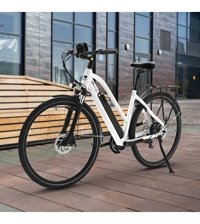 Asvıva B15 Pedelec 250 W 100 Km 20 Jant 7 Vites Şehir / Tur Elektrikli Bisiklet Beyaz