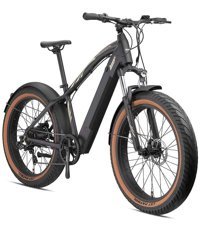 Loop Cruıser 250 W 100 Km 26 Jant 7 Vites Dağ Elektrikli Bisiklet Siyah