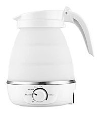 Xıbany Katlanabilir Paslanmaz Çelik 600 ml Beyaz Kettle