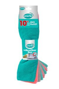 Smarter Mikrofiber Temizlik Bezi 10'lu