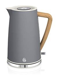 Swan Nordic Çelik 1.7 lt 2200 W Gri Kettle