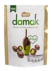 Nestle Draje Antep Fıstıklı Çikolata 50 gr 3 Adet