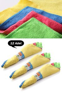 Queen'S Kitchen Mikrofiber Temizlik Bezi 12'li